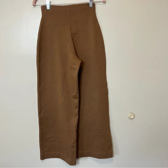 Ripley Radar Women’s Brown Knit Wide Leg Pants. Size Medium. NWOT. - Picture 6 of 6